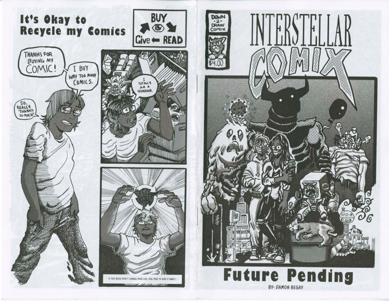black-and-white comic collection