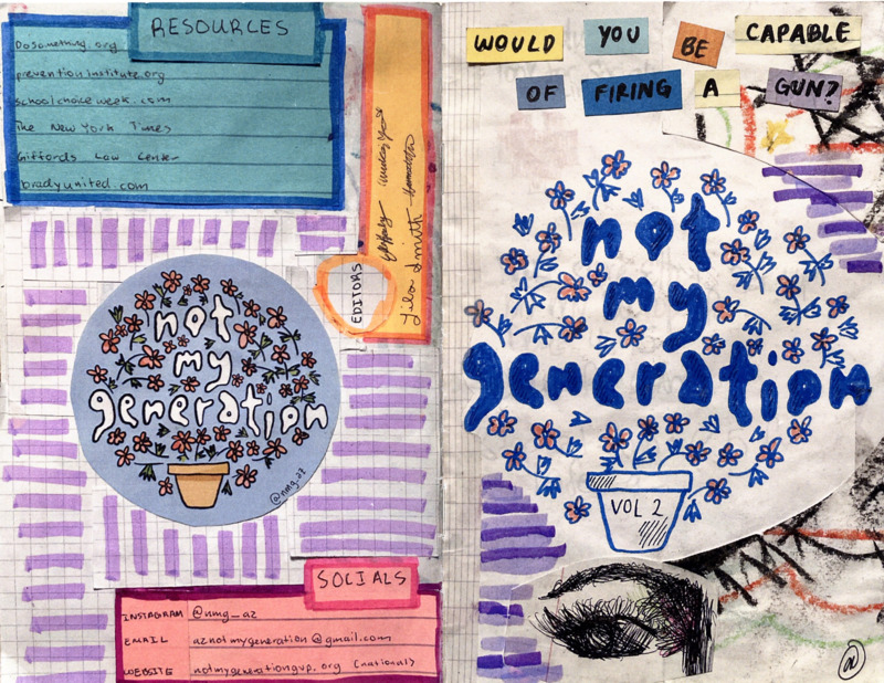 left-wing youth collage zine