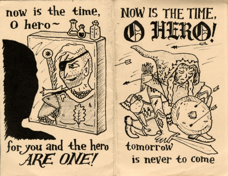 poetry comic about seizing the day