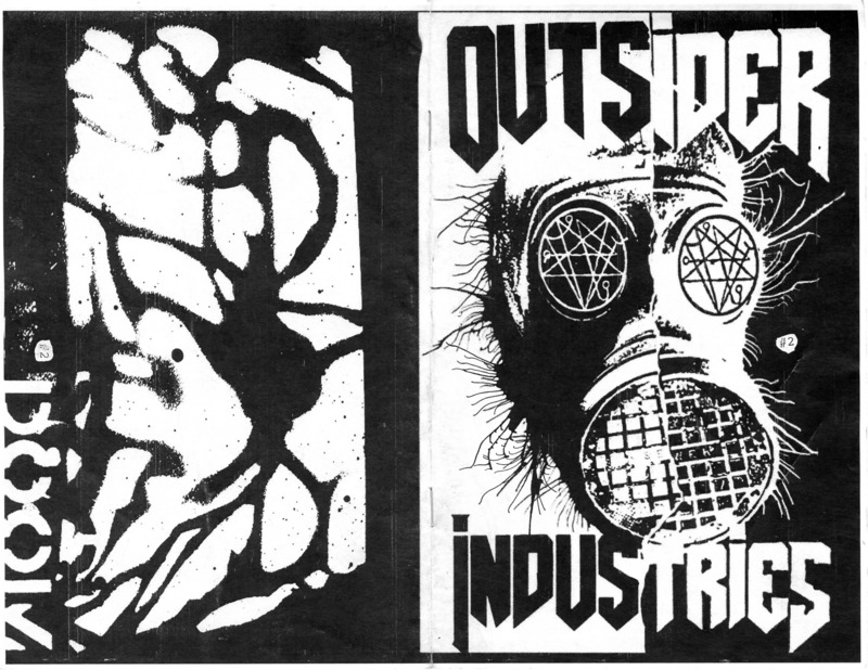 art and poetry zine described as "ugly things from the underground"