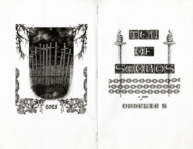 zine collection of poems