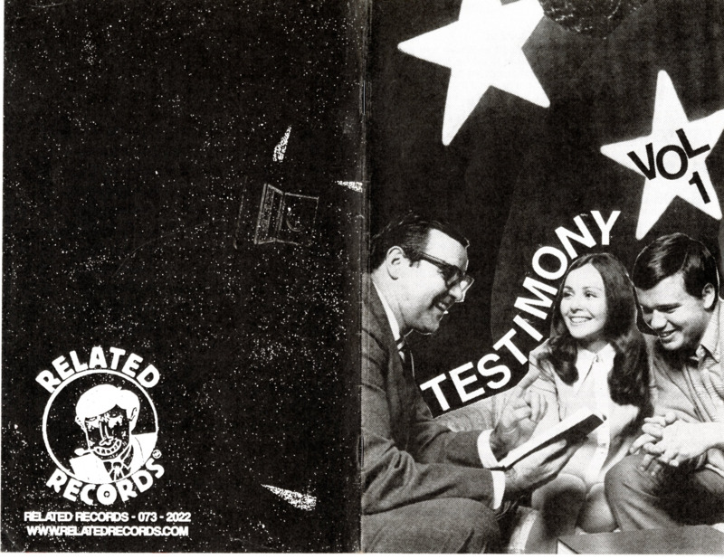 black-and-white zine collection about Christian religious trauma and Mormonism