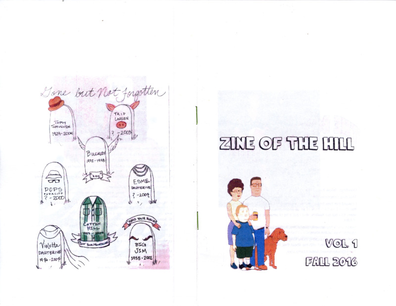 zine about King of the Hill