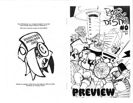 comic sci-fi zine
