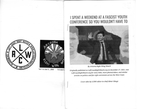 essay about an experience attending a fascist youth conference