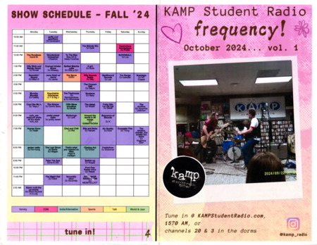 student club radio zine