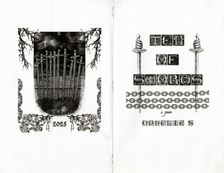zine collection of poems