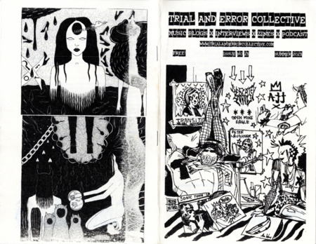 omnibus zine with artist interviews, indie comics, art, and poetry. 