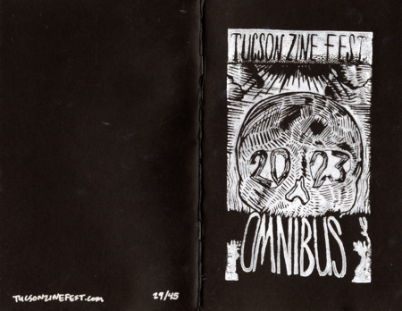 collection of zine excerpts from tabling zinesters at the 2023 Tucson Zine Fest